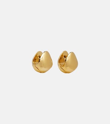 Pebble gold-plated sterling silver earrings | Phoebe Philo