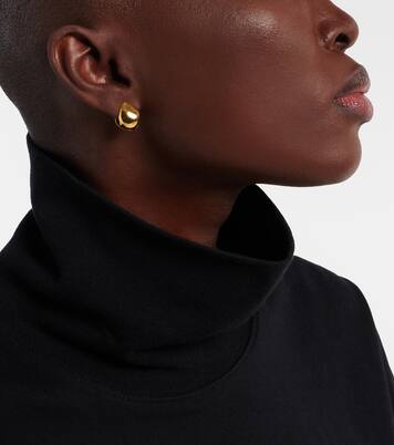 Pebble gold-plated sterling silver earrings | Phoebe Philo