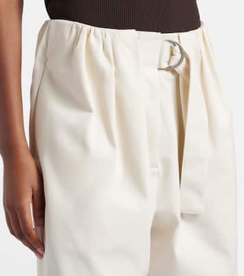 Cotton and silk gabardine culottes | Loewe