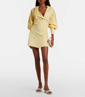 Pantoletten Andreea aus Leder | Amina Muaddi