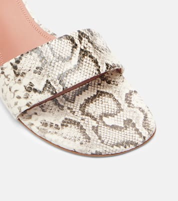 Pantoletten Andreea aus Leder | Amina Muaddi