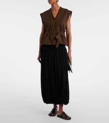 Dusty leather fisherman sandals | JUDE