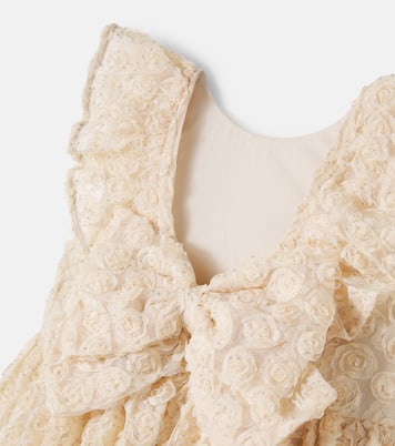 Ally floral-appliqué sequined dress | Konges Sløjd