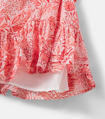 Robe imprimée Billie en coton mélangé | Poupette St Barth Kids