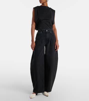 Ovalo de-Nîmes barrel-leg jeans | Jacquemus