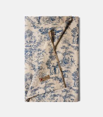 Glafira floral linen tablecloth | The House of Lyria