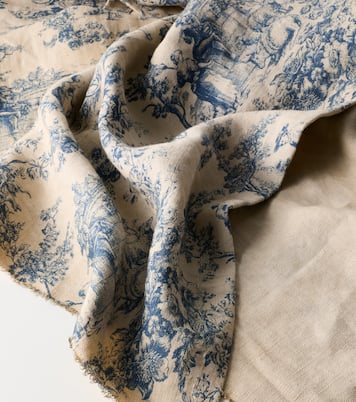 Glafira floral linen tablecloth | The House of Lyria