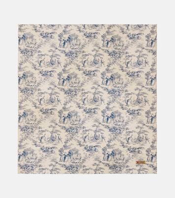 Glafira floral linen tablecloth | The House of Lyria