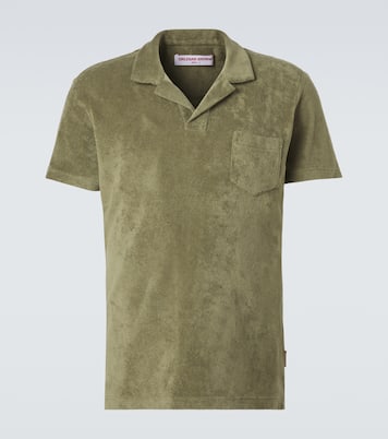 Terry cotton toweling polo shirt | Orlebar Brown