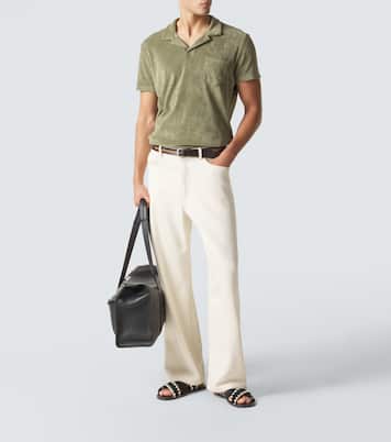 Terry cotton toweling polo shirt | Orlebar Brown