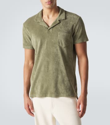 Terry cotton toweling polo shirt | Orlebar Brown