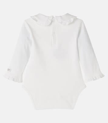 Baby Dovie ruffled cotton bodysuit | Donsje