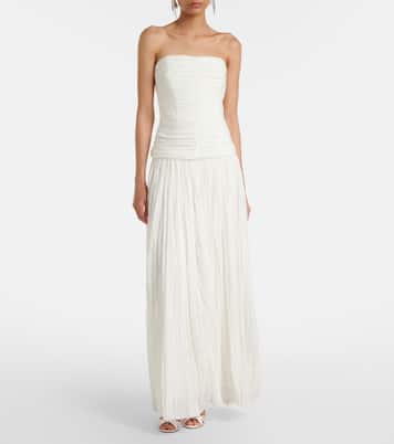 Danielle jersey bustier gown | Simkhai
