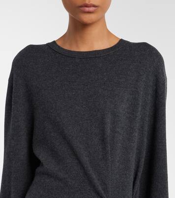 Abrielle gathered cashmere sweater dress  | Lisa Yang
