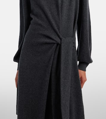 Abrielle gathered cashmere sweater dress  | Lisa Yang