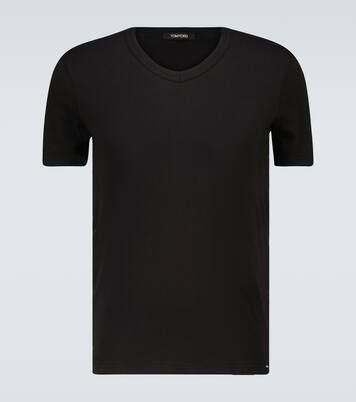 T-shirt en coton mélangé | Tom Ford