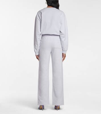 Wide-leg cotton sweatpants | Acne Studios