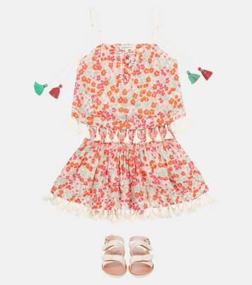 Mara floral top | Poupette St Barth Kids