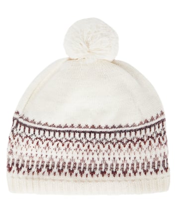 Intarsia wool-blend beanie | Paade Mode
