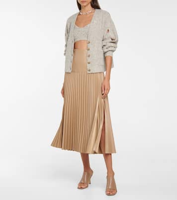 Soutien-gorge Elsa en laine et alpaga mélangés | Simkhai