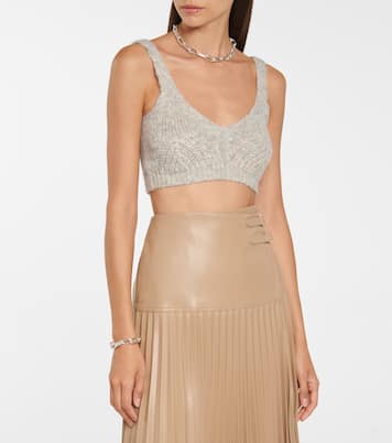 Soutien-gorge Elsa en laine et alpaga mélangés | Simkhai