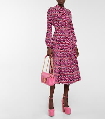 Plateau-Pumps Tan-Go 155 aus Lackleder | Valentino Garavani