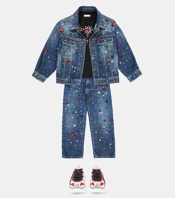 Embellished jeans | Dolce&Gabbana Kids