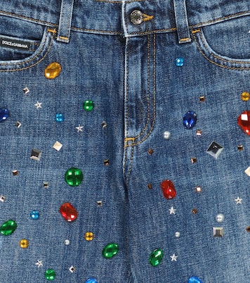 Embellished jeans | Dolce&Gabbana Kids