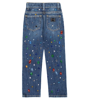 Embellished jeans | Dolce&Gabbana Kids