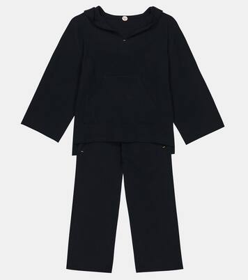 Nani cotton hoodie | The Row Kids
