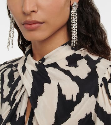 Crystal-embellished earrings | Jennifer Behr