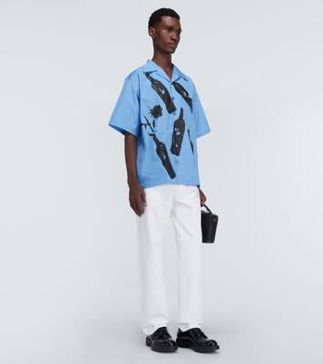 直筒牛仔裤 | Prada