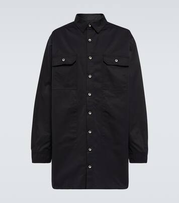 Sobrecamisa en mezcla de algodón | Rick Owens