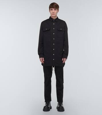 Sobrecamisa en mezcla de algodón | Rick Owens