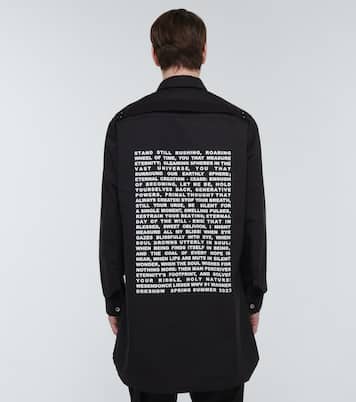 Sobrecamisa en mezcla de algodón | Rick Owens