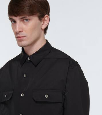 Sobrecamisa en mezcla de algodón | Rick Owens
