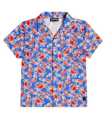 Geres printed cotton shirt | Vilebrequin Kids