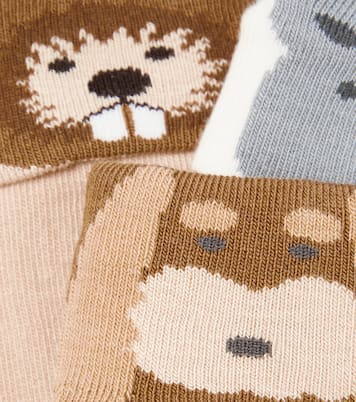 Bebé - set de 3 calcetines en mezcla de algodón | Il Gufo