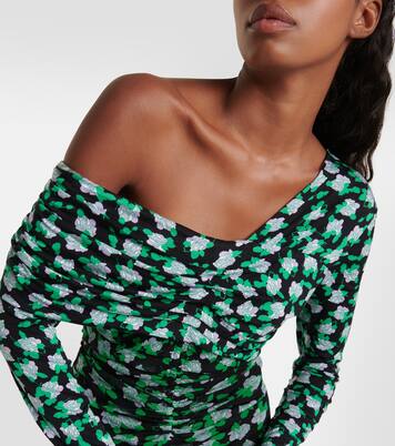 Robe longue Fabian à pois | Diane von Furstenberg