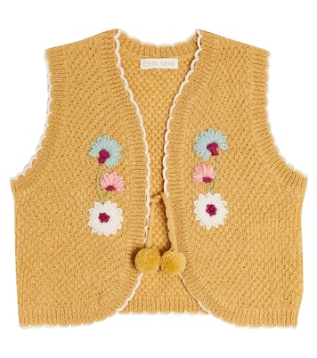 Gilet Sylna con ricamo | Louise Misha