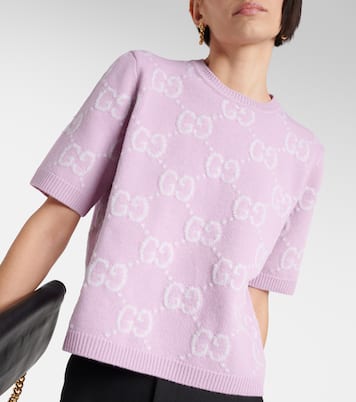 Top de lana con GG | Gucci