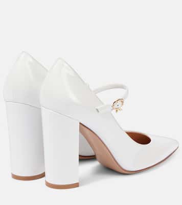 100 patent leather Mary Jane pumps | Gianvito Rossi