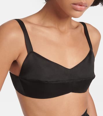 Bralette Knox aus Seide | Khaite