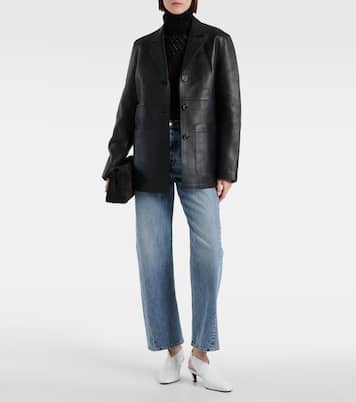 Bottines The Croco Slim en cuir | Toteme