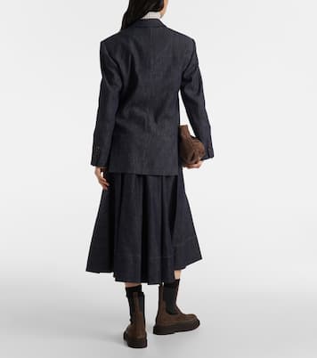 Blazer aus Denim | Brunello Cucinelli