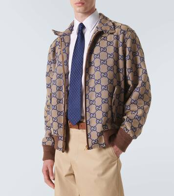 Krawatte GG aus Seiden-Twill | Gucci