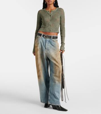 Cardigan en lin mélangé | Acne Studios