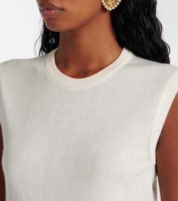 Top DG aus Kaschmir und Seide | Dolce&Gabbana