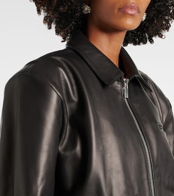 Chaqueta de piel oversized | Magda Butrym