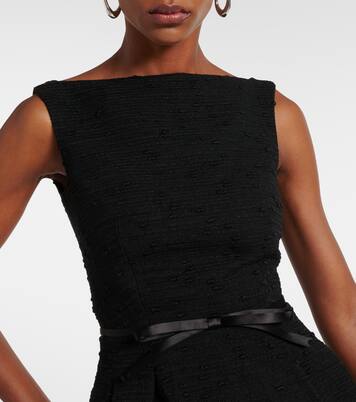 Robe midi en tweed | Erdem